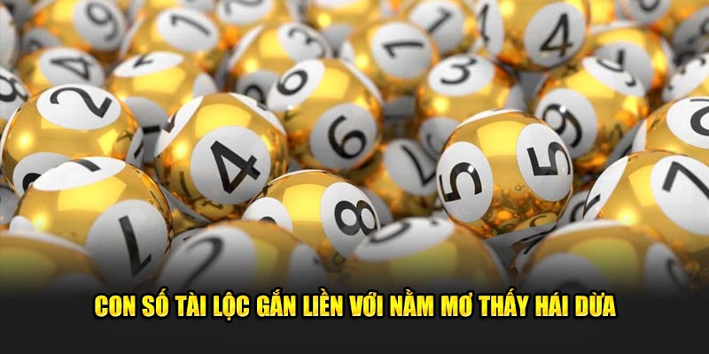 Con số tài lộc gắn liền với nằm mơ thấy hái dừa